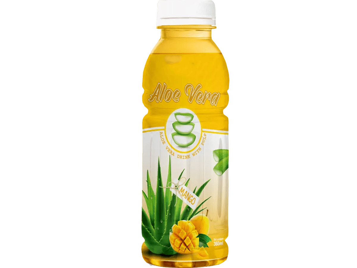 360ml Aloe Vera with Pulp Mango Flavor