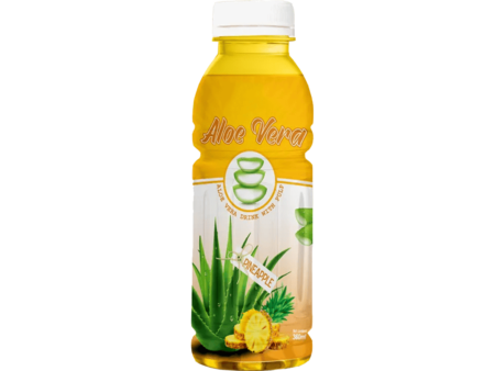 360ml Aloe Vera with Pulp Pineapple Flavor