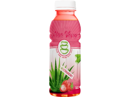 360ml Aloe Vera with Pulp Strawberry Flavor