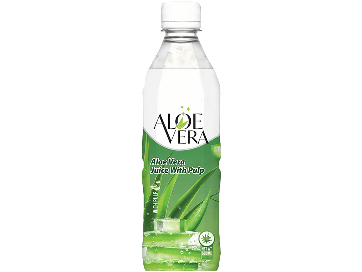 500ml Aloe Vera drink with pulp Original flavor