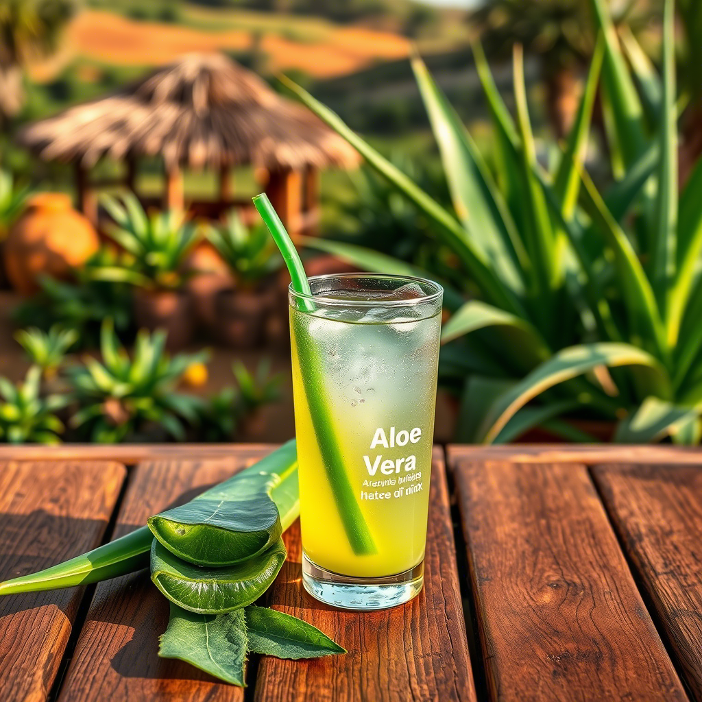 Energize Africa with the Natural Bliss of Aloe Vera Drinks