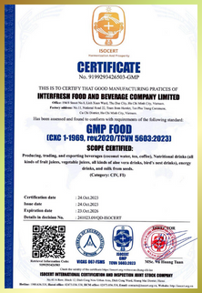 GMP Certificate